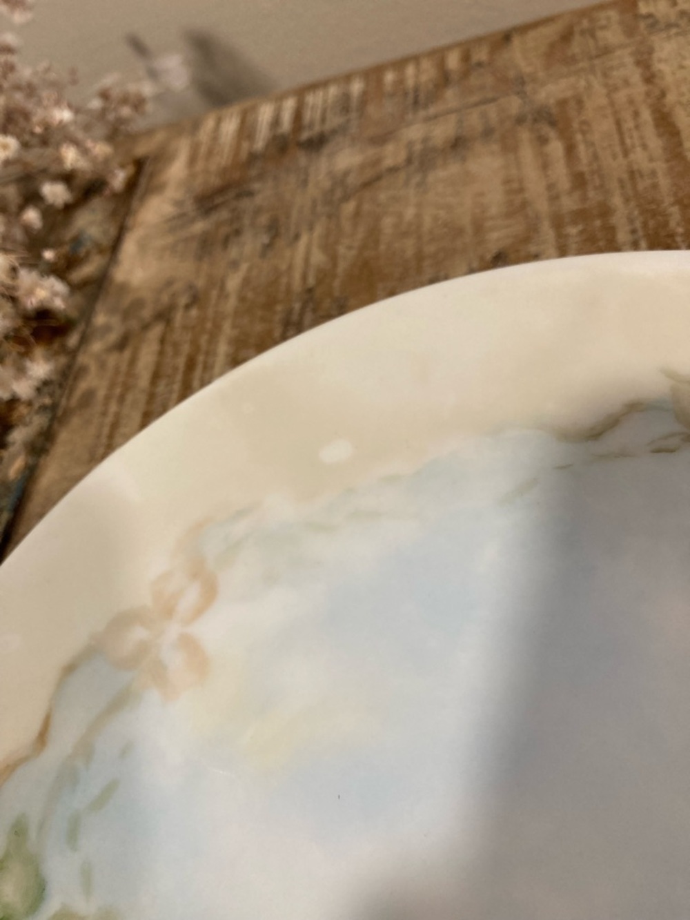 FL Bavaria Floral Ceramic Decorative Plate Pink Roses Vintage Cottagecore - Picture 11 of 11